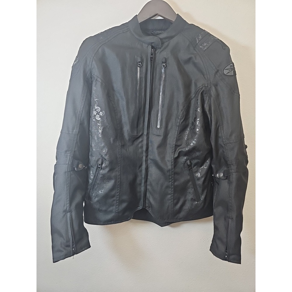 Joe Rocket Alter Ego Armored Womens Diva 2 Motorcycle Jacket Size XL Black Biker